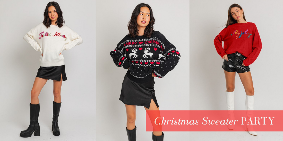 Christmas Sweater Party: The Ugly & Cute Must-Haves