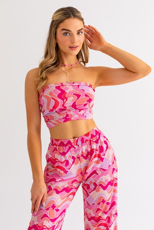 Moving and Grooving Crop Top - Final Sale