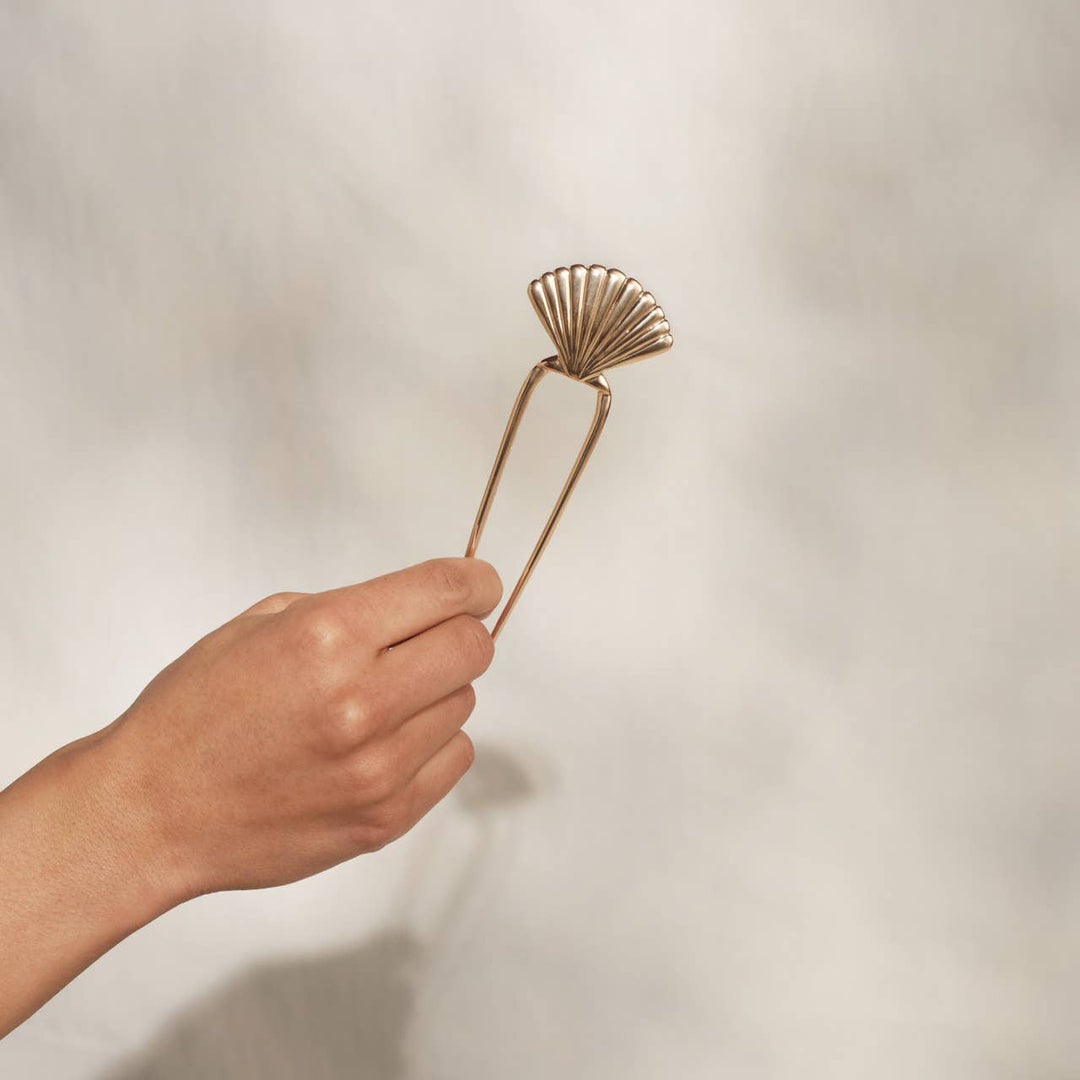 Clam Shell French Hair Pin