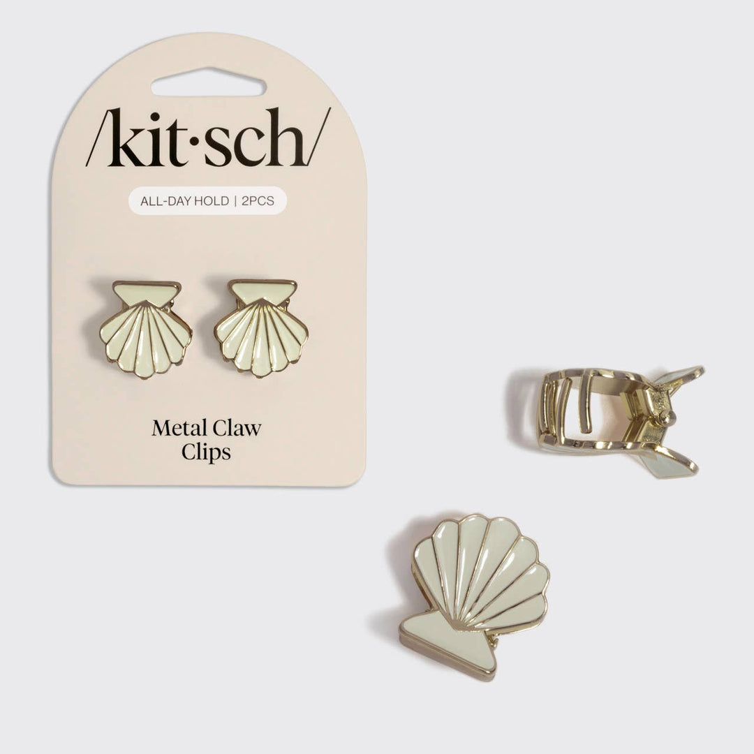 Clam Shell Hair Clip Set
