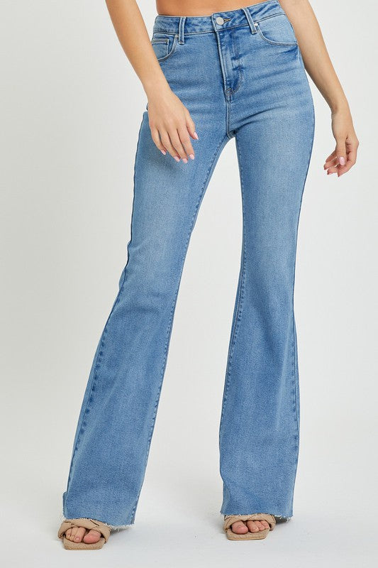 Casual Outing High Rise Bootcut Jeans - Final Sale