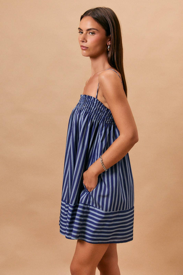 The Dock at Noon Pocketed Mini Dress