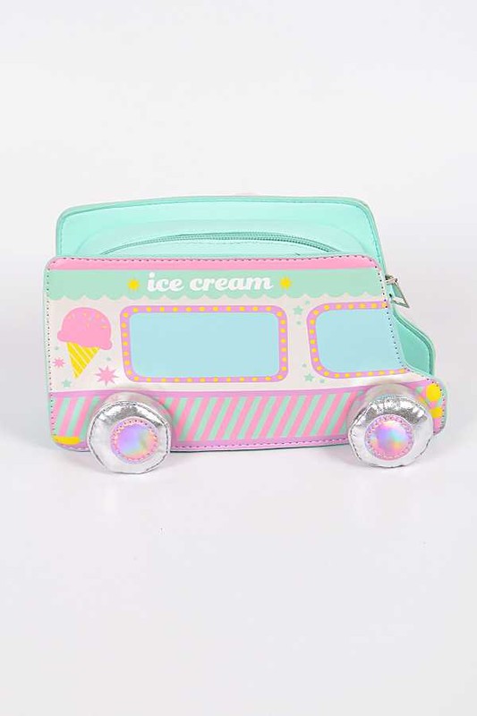 Iconic Ice Cream Truck Crossbody Bag