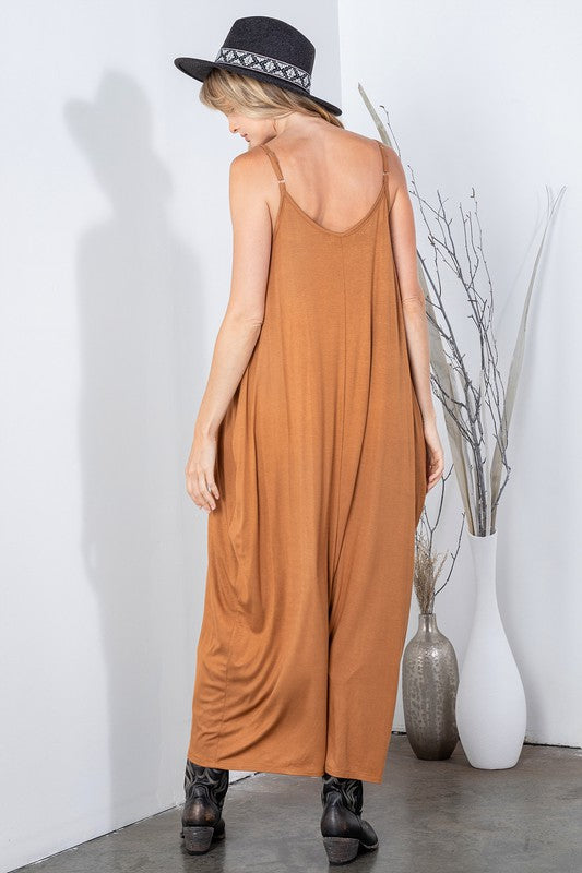 Jane Solid Pocketed Maxi Dress - Large - Final Sale