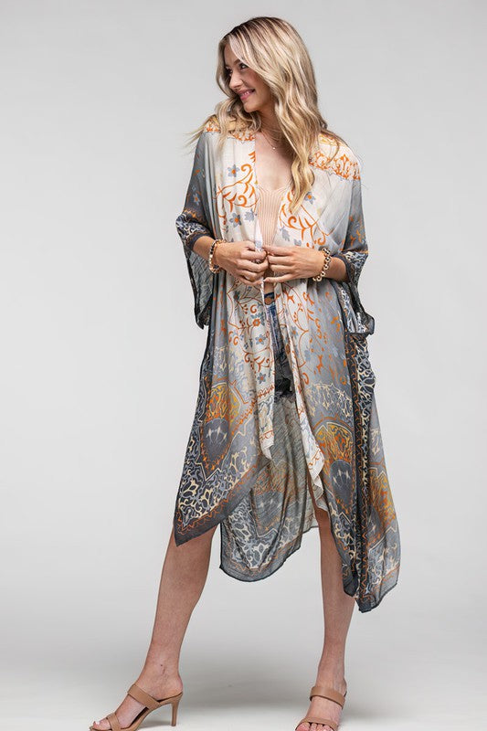 Luna Open Front Kimono