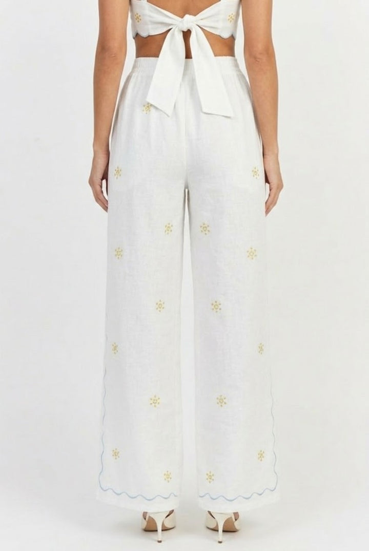 On Island Time Linen Pants