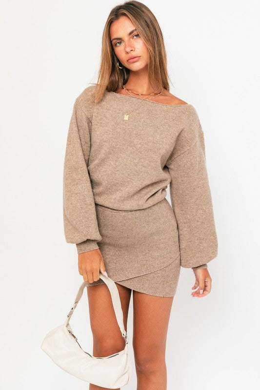 PREORDER - Ashton Sweater Mini Dress