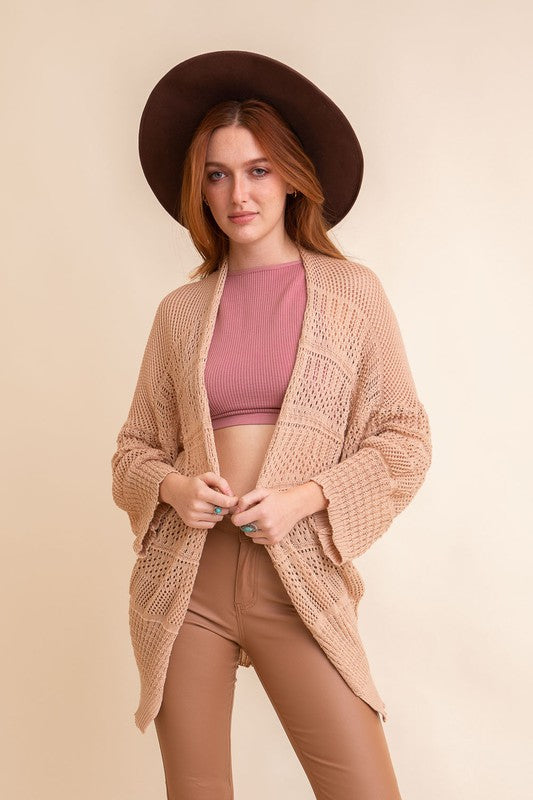 Oversized Knitted Cardigan