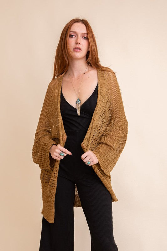 Oversized Knitted Cardigan