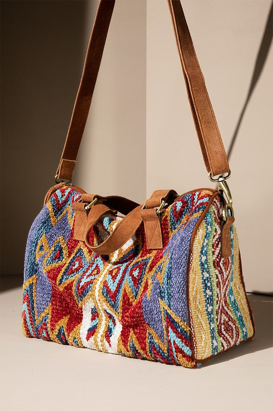 Tulum Mini Boho Boston Bag