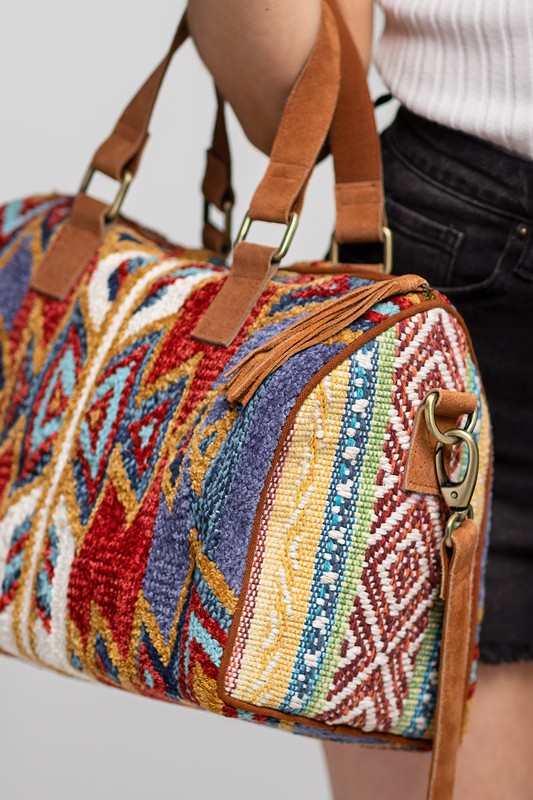 Tulum Mini Boho Boston Bag