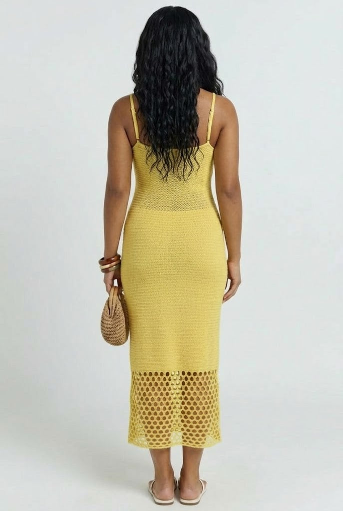 Barcelona Knit Midi Dress