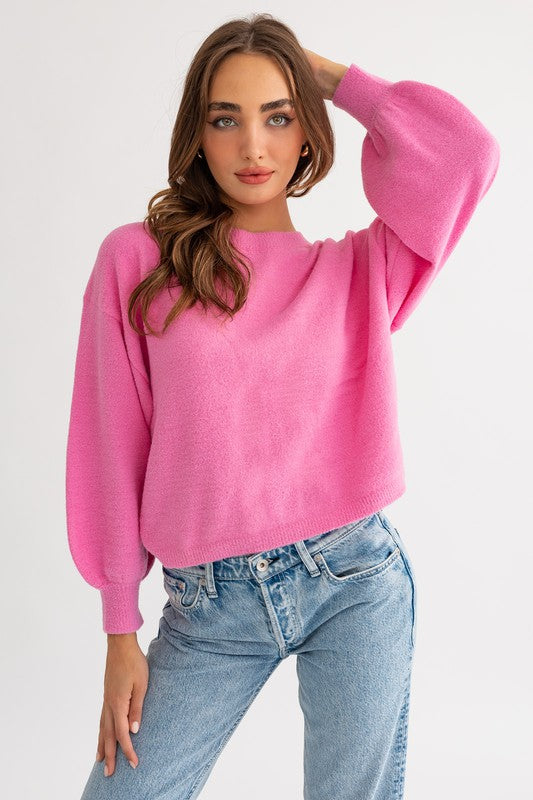 Winter Is Calling Cropped Sweater