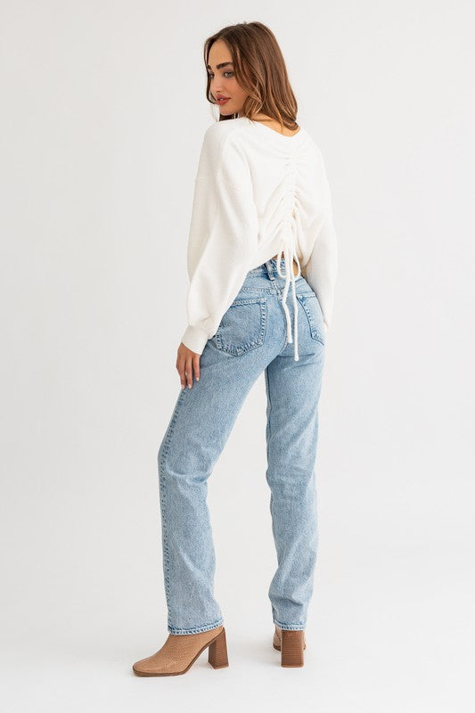 Winter Is Calling Cropped Sweater