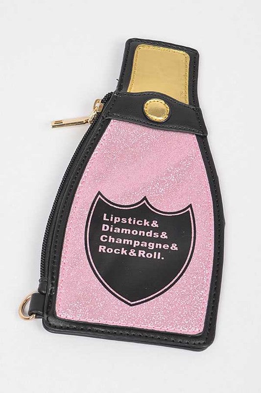 Iconic Champagne Bottle Cooler Crossbody Bag