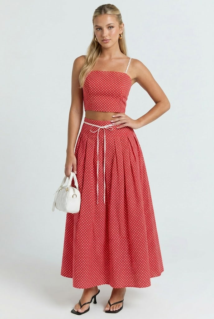 Cherry on Top Polka Dot Top