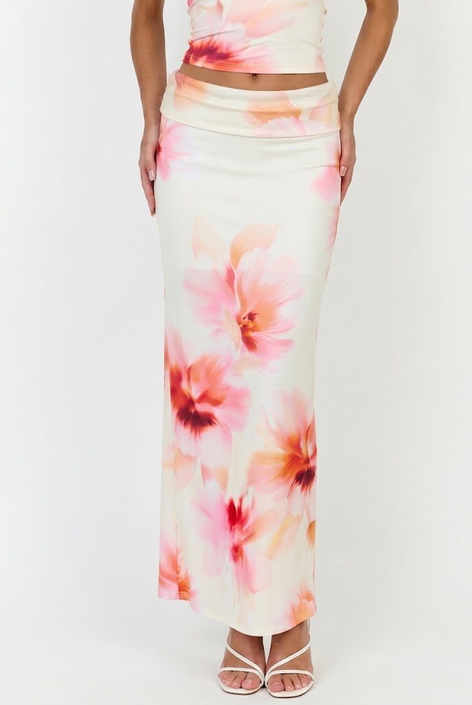 Anahi Floral Maxi Skirt