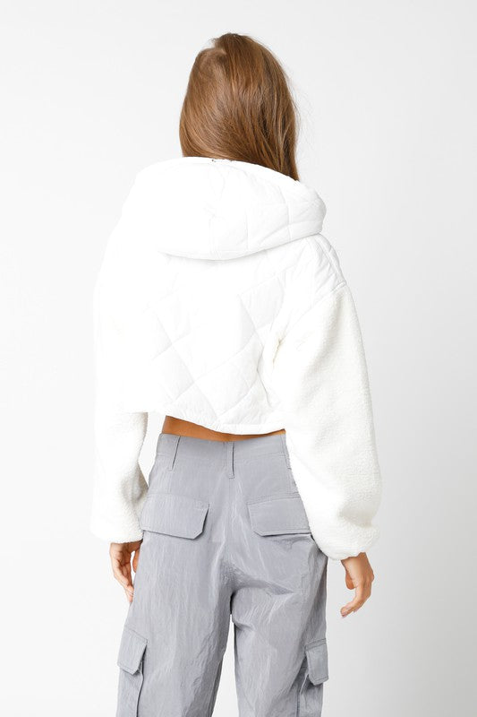 Jetset Quilted Crop Jacket