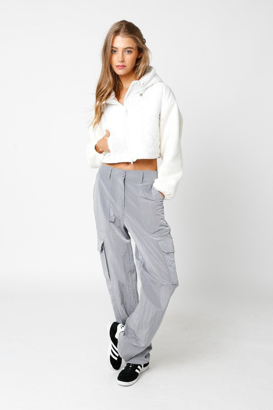 Jetset Quilted Crop Jacket