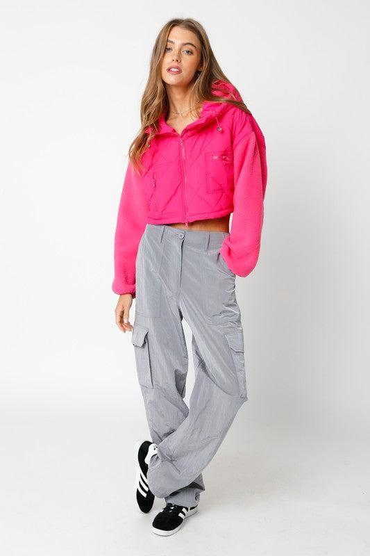 Jetset Quilted Crop Jacket