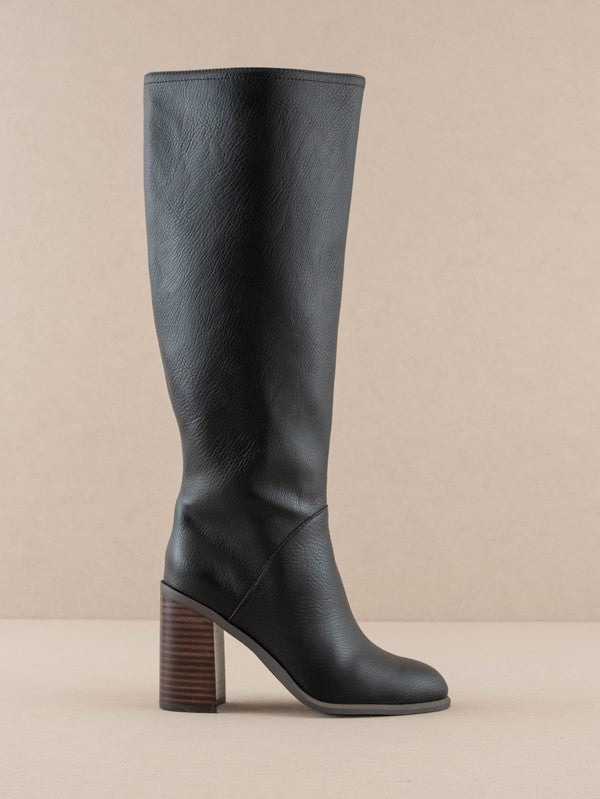 Saint Knee High Block Heel Boots