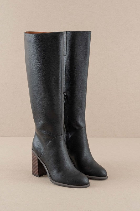 Saint Knee High Block Heel Boots