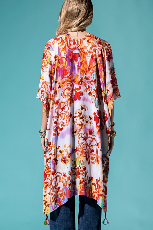 Marshmella Open Front Kimono