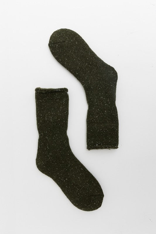 Thick Warm Cotton Crew Socks - Final Sale