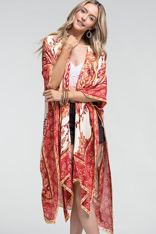 San Jose Open Front Kimono - Final Sale