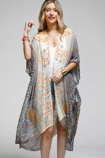 Luna Open Front Kimono