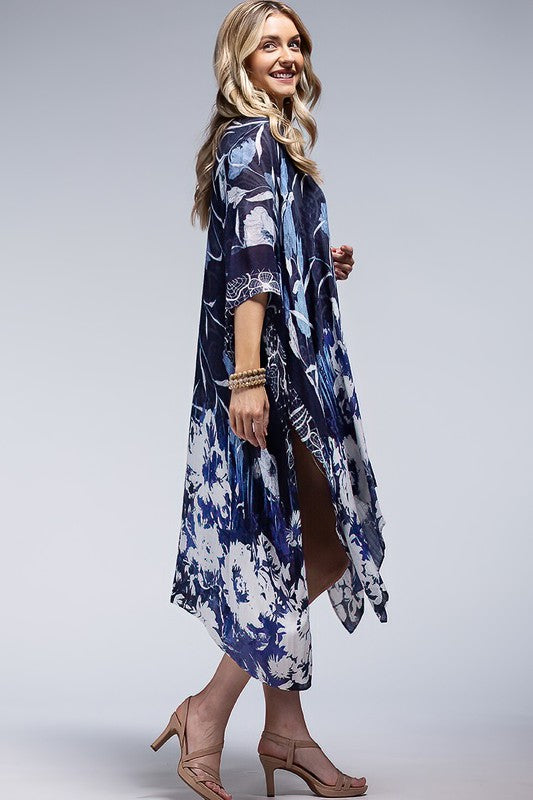 Lovina Open Front Kimono