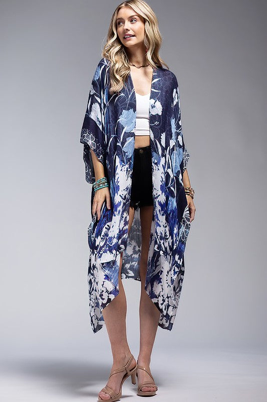 Lovina Open Front Kimono