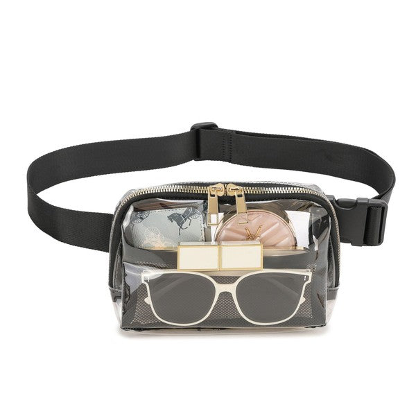 Clear Stadium Belt Sling Bag