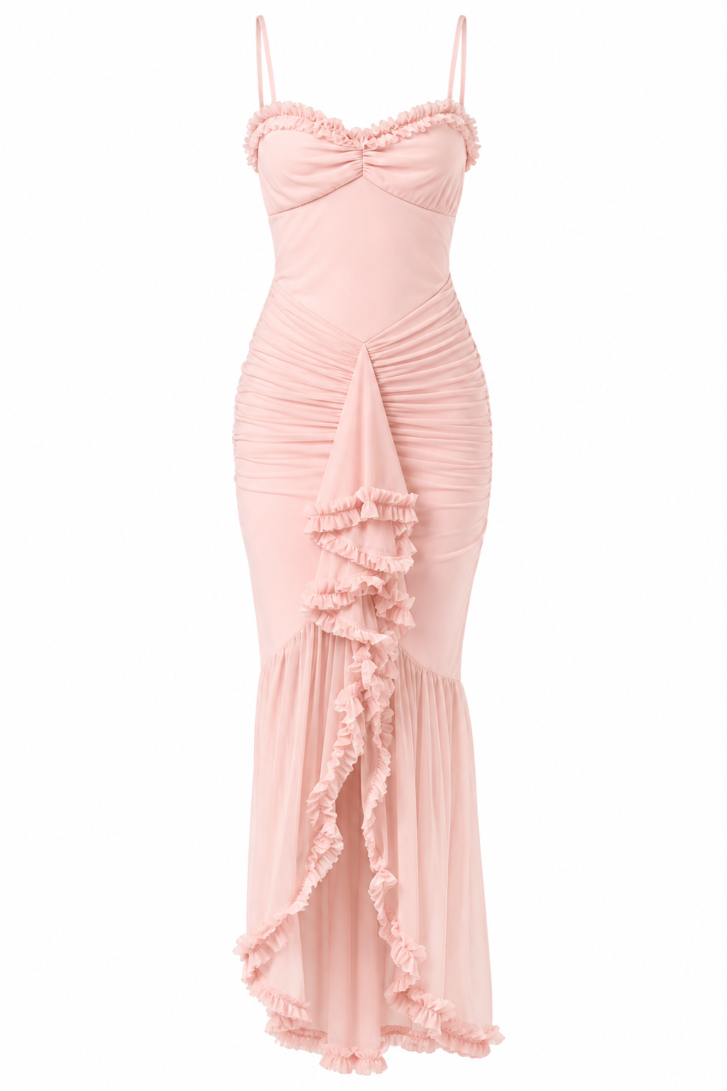 Girls Time Ruffle Maxi Dress