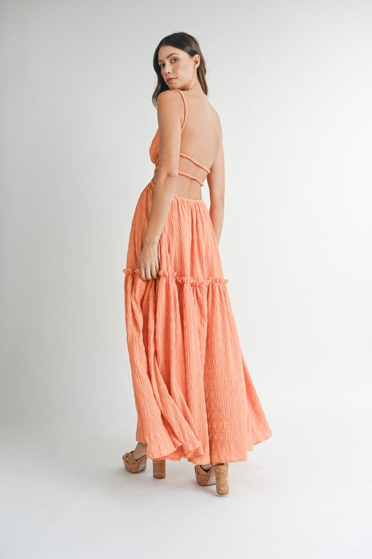 Summer Solstice Tiered Maxi Dress