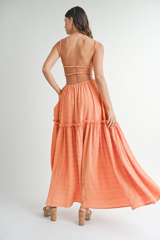 Summer Solstice Tiered Maxi Dress