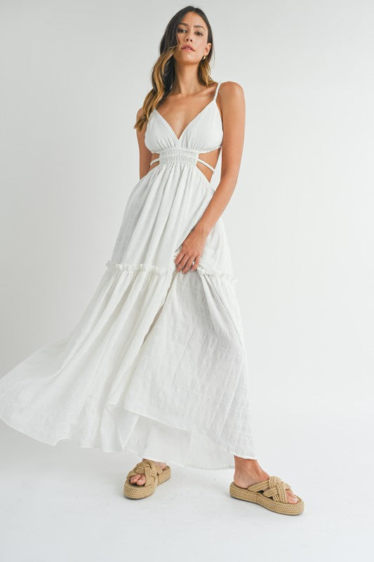 Summer Solstice Tiered Maxi Dress – Lithologie Co.