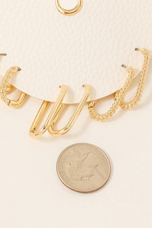 The Hinge Effect Hoop Set