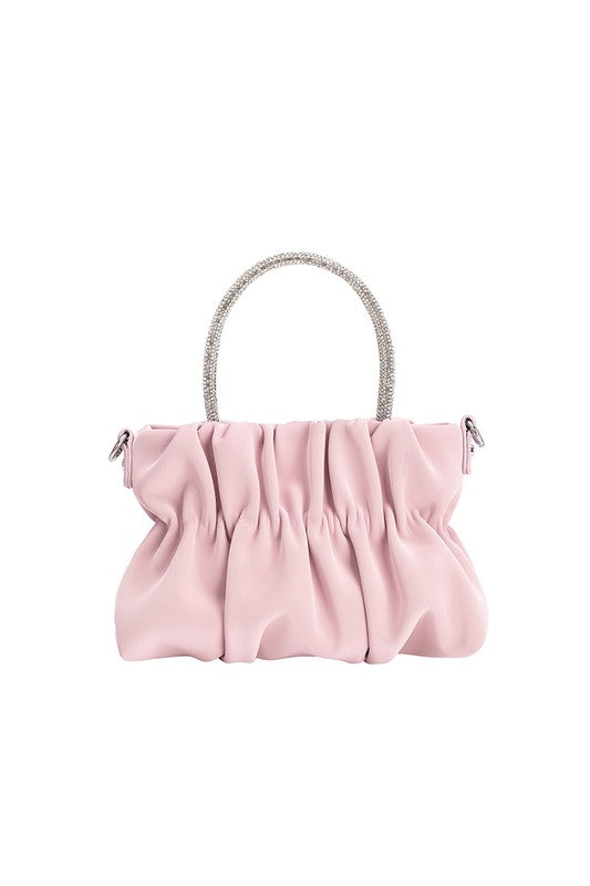 Melie Bianco Sharon Pink Small Top Handle Bag