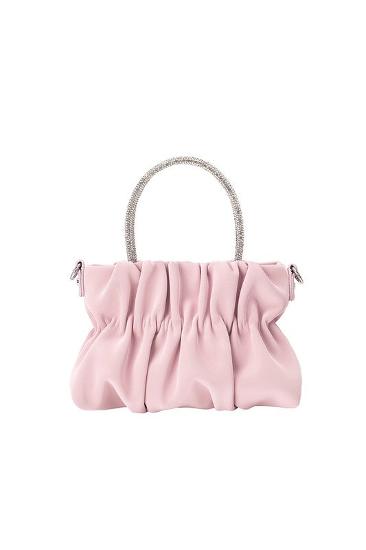 Melie Bianco Sharon Pink Small Top Handle Bag