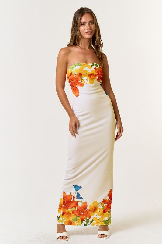 PREORDER - Tropical State Of Mind Maxi Dress