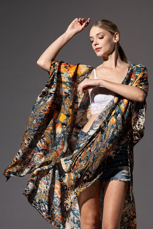 Brookwood Open Front Kimono