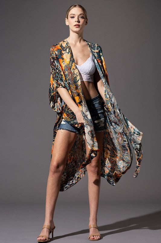 Brookwood Open Front Kimono