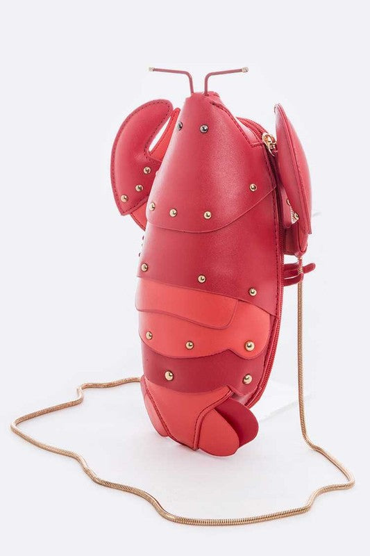 Shore Thing Lobster Clutch Crossbody Bag