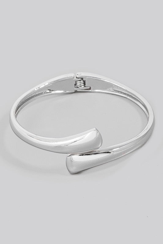 Sculpted Wrap Bangle Bracelet