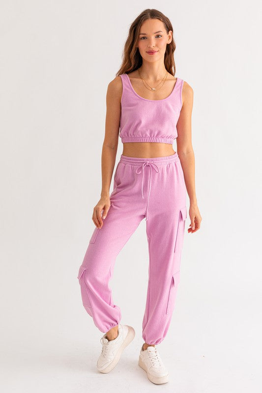 Pink Bliss Joggers - Final Sale