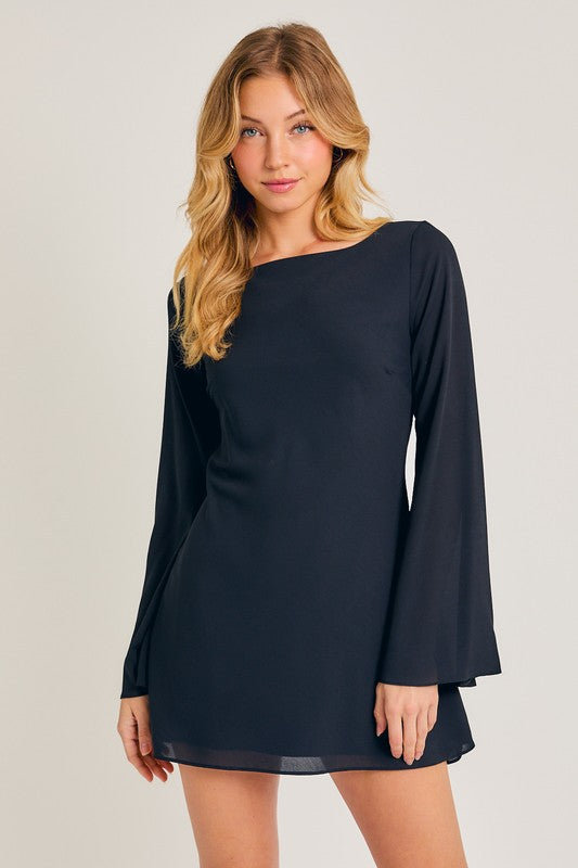 Beverly Bell Sleeve Mini Dress