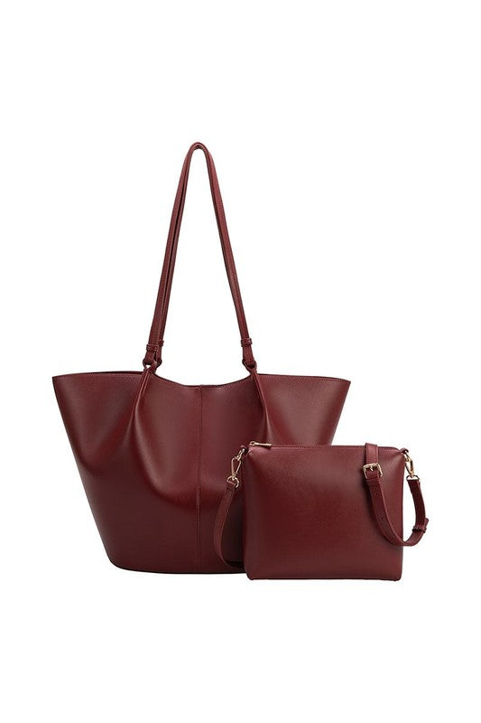 Melie Bianco Lydia Recycled Vegan Tote Bag