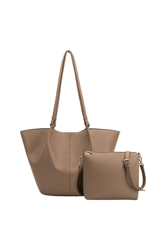 Melie Bianco Lydia Recycled Vegan Tote Bag