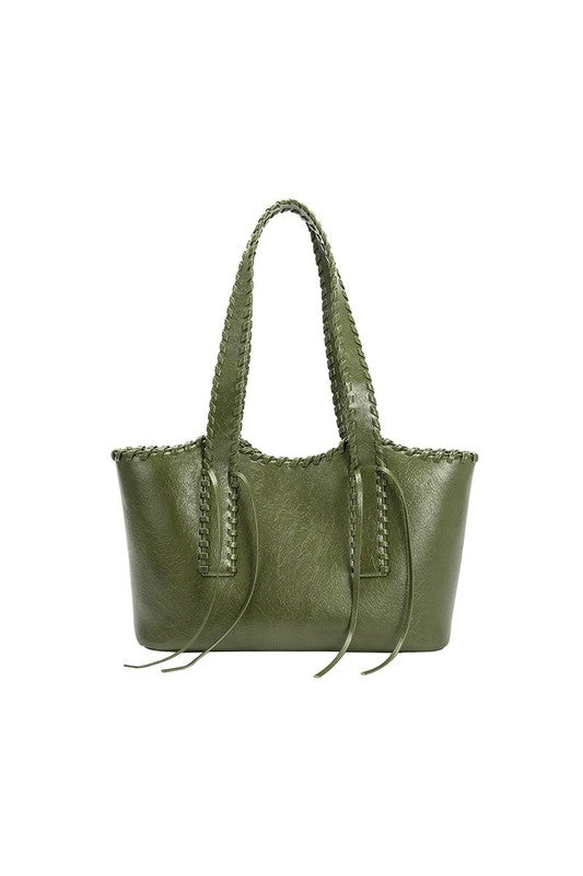 Melie Bianco Phoebe Whipstitch Shoulder Bag